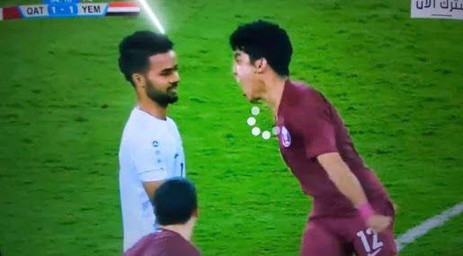 ردود فعل غاضبة لليمنيين من بذاءة منتخب شباب قطر